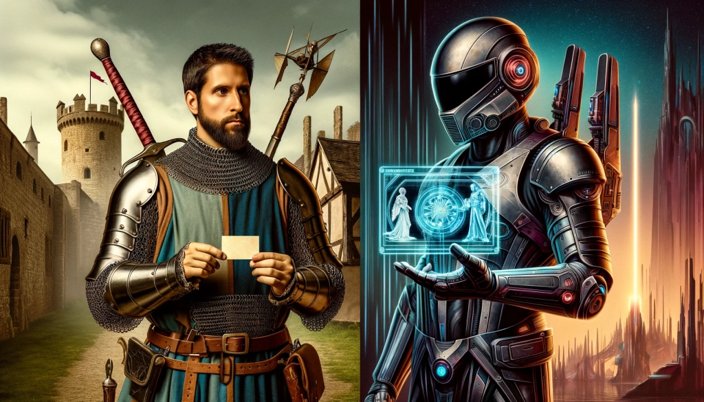 cartes de visite digitalisées