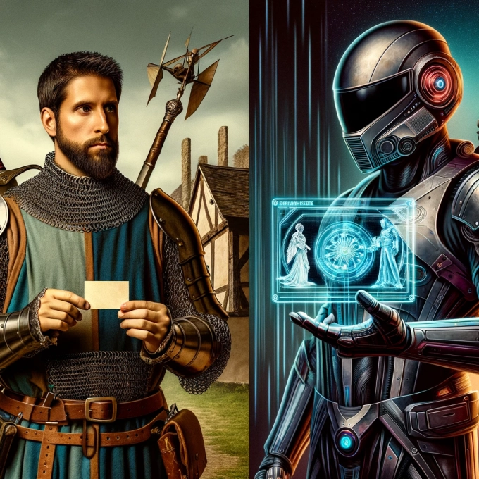 cartes de visite digitalisées
